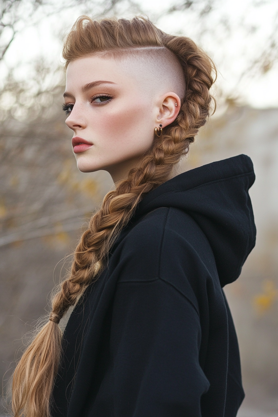 hoodie hairstyles