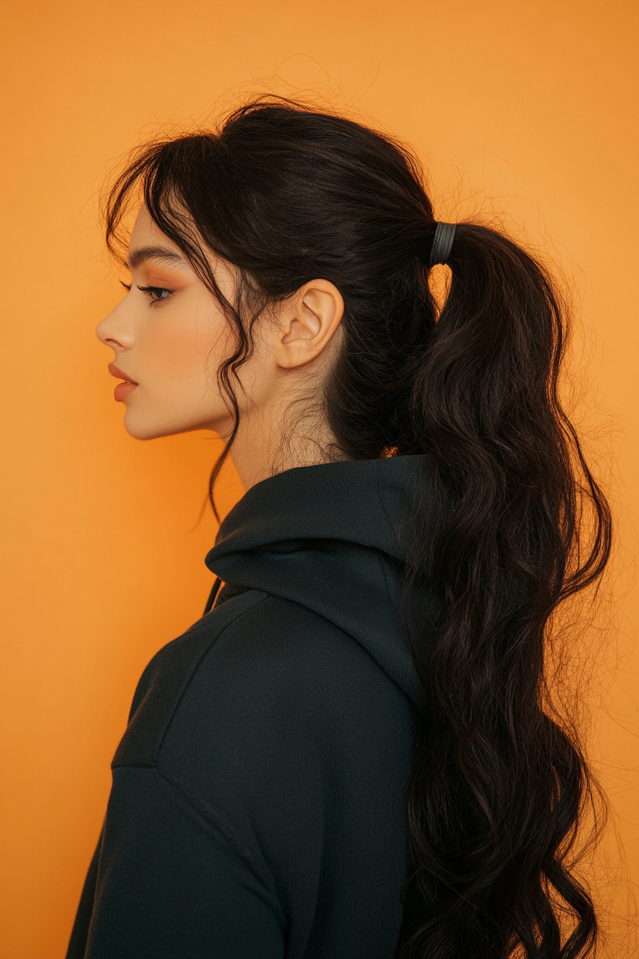hoodie hairstyles