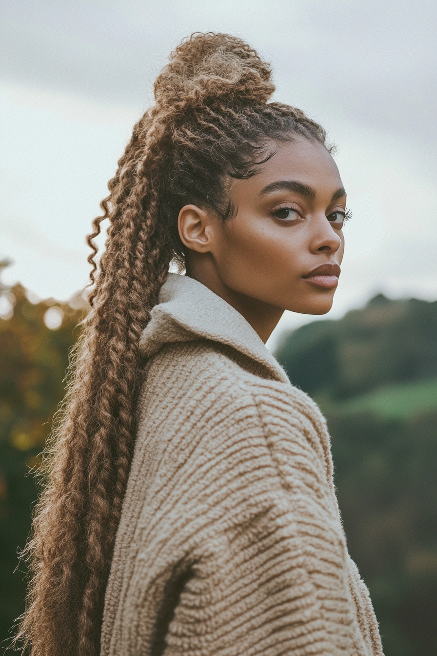 hoodie hairstyles
