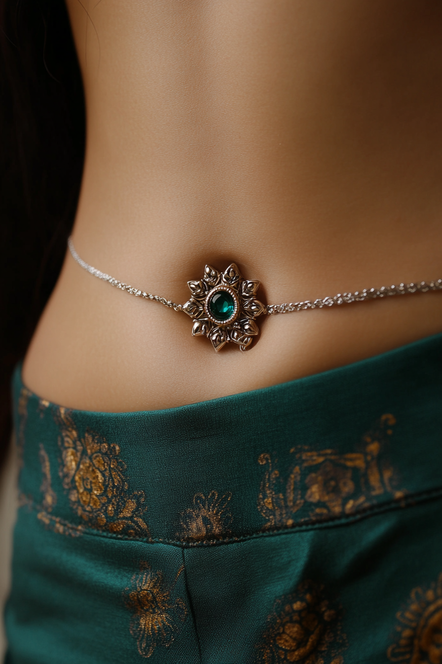 belly button piercing