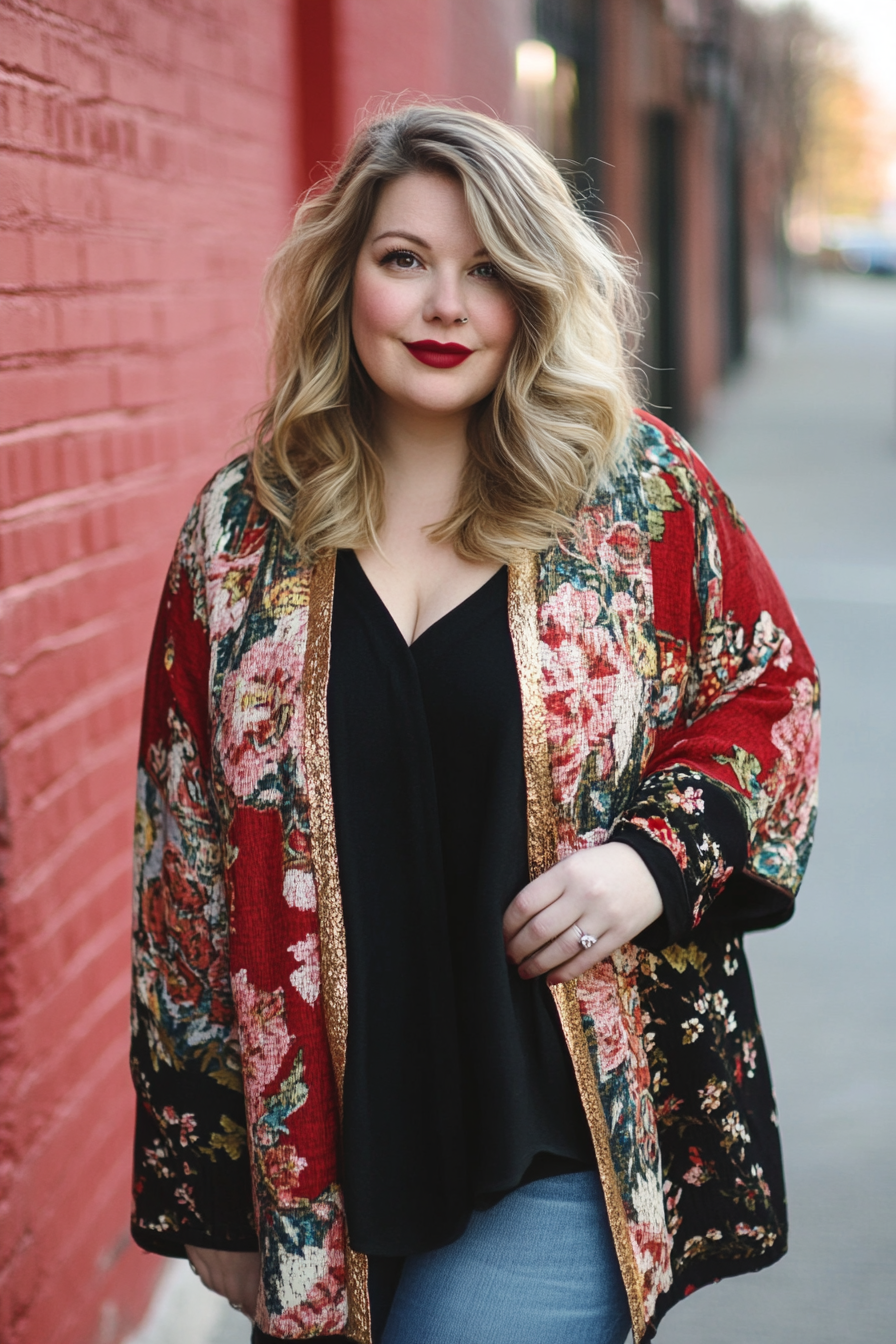 plus size winter outfits 