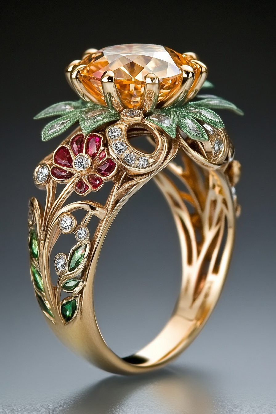 non traditional wedding rings
