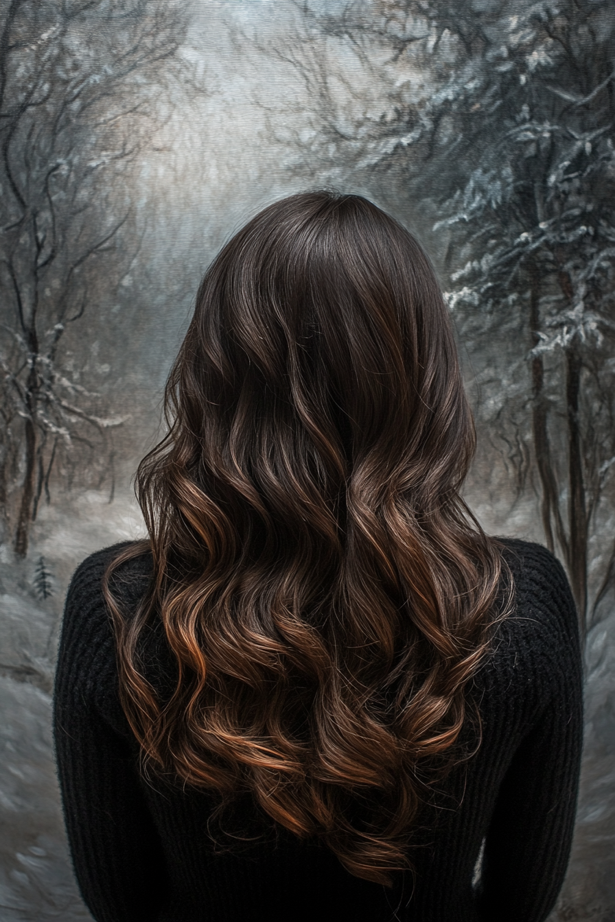 winter-highlights-for-brown-hair