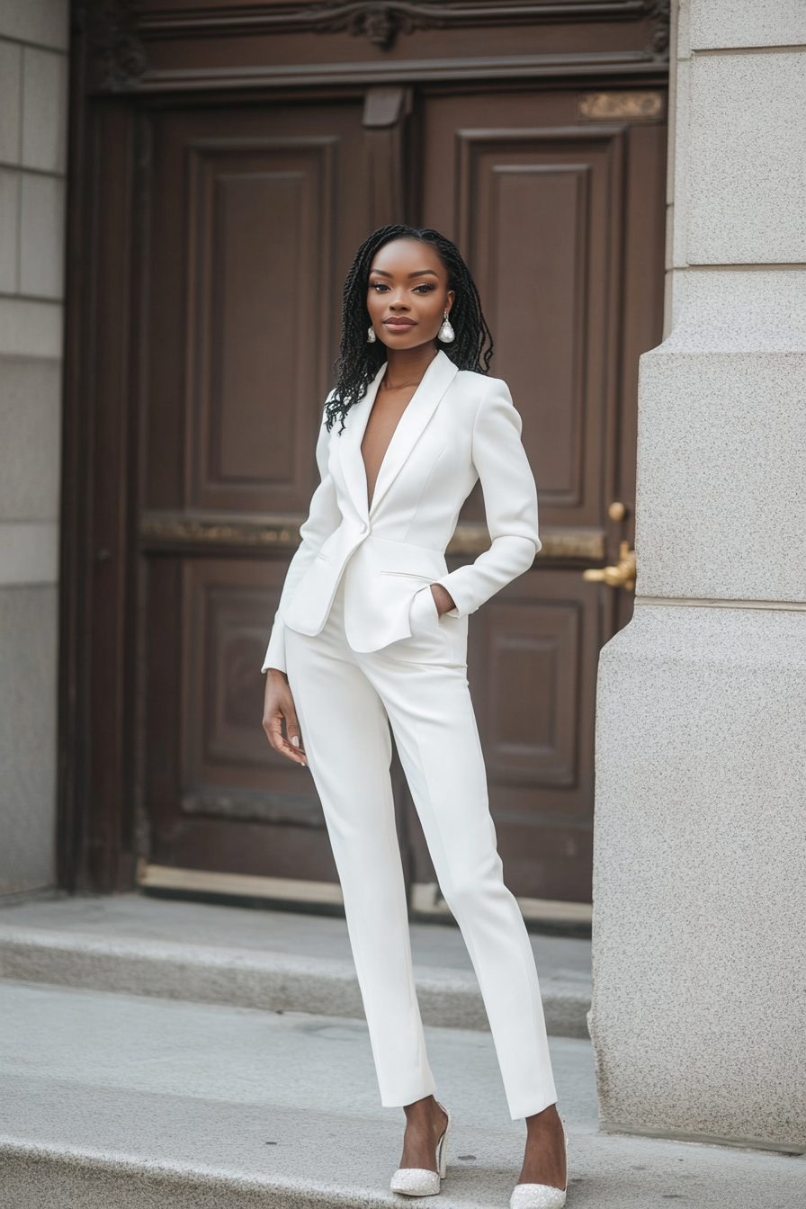courthouse wedding outfit