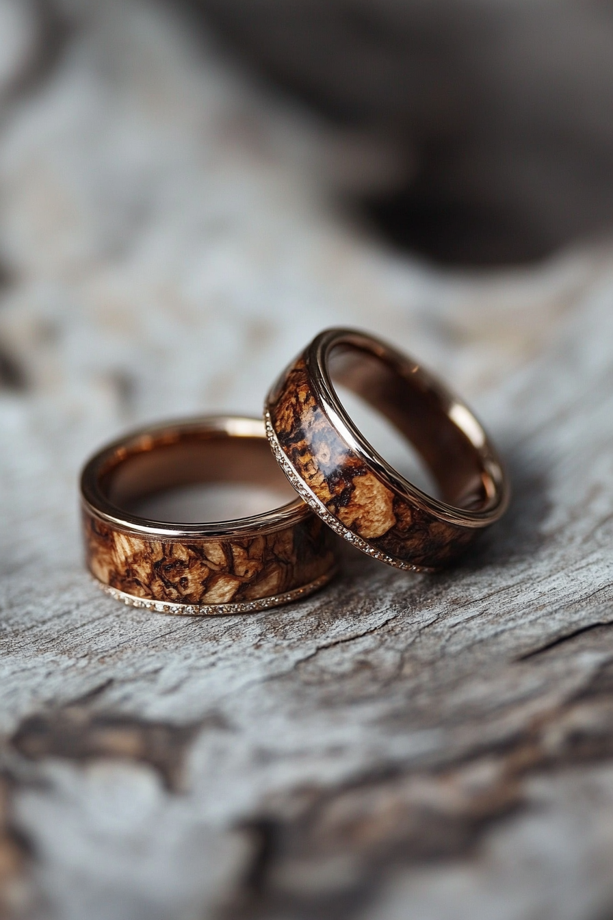 non traditional wedding rings