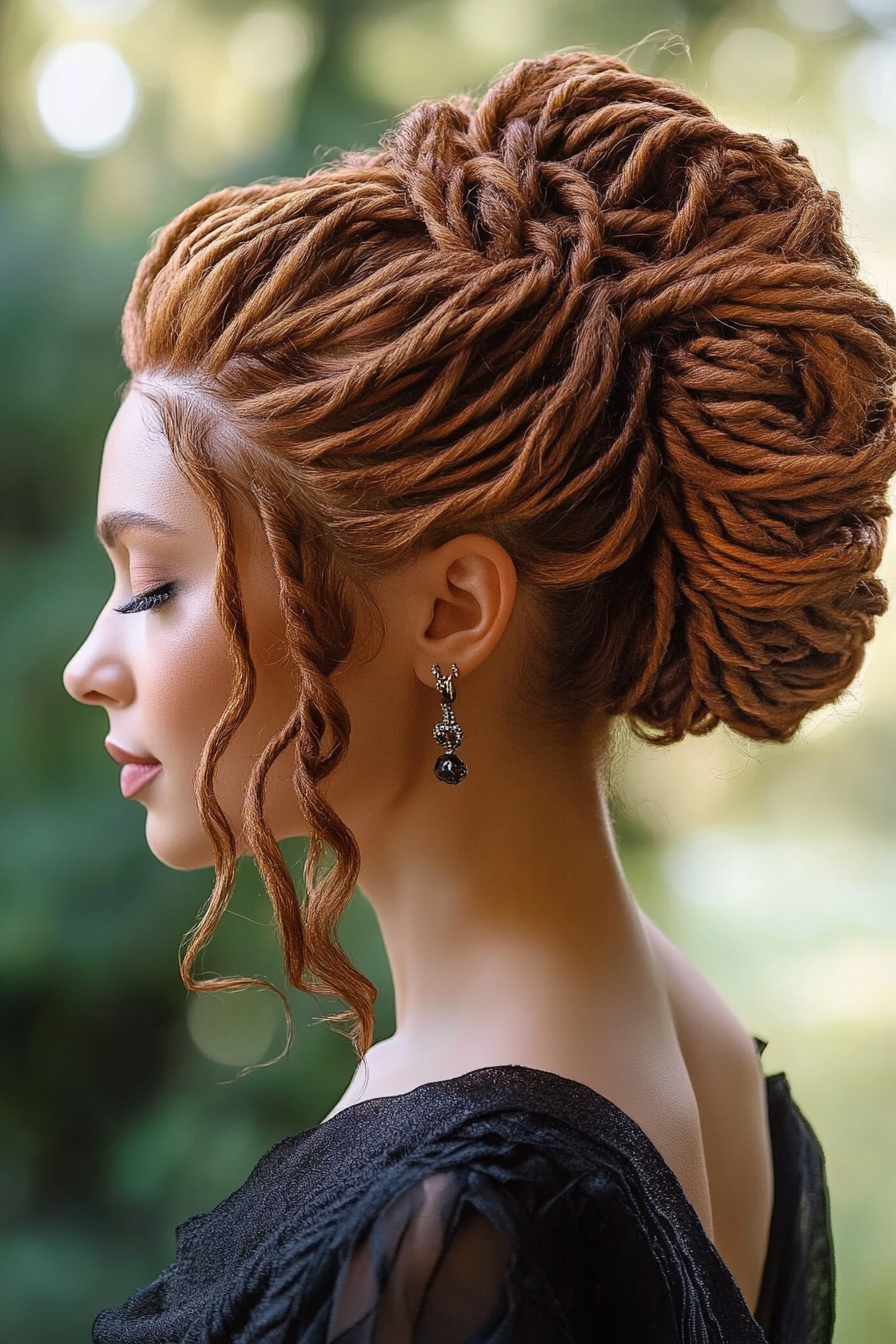 thin-locs-hairstyles