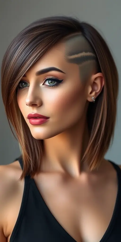 undercut-with-long-hair-for-women