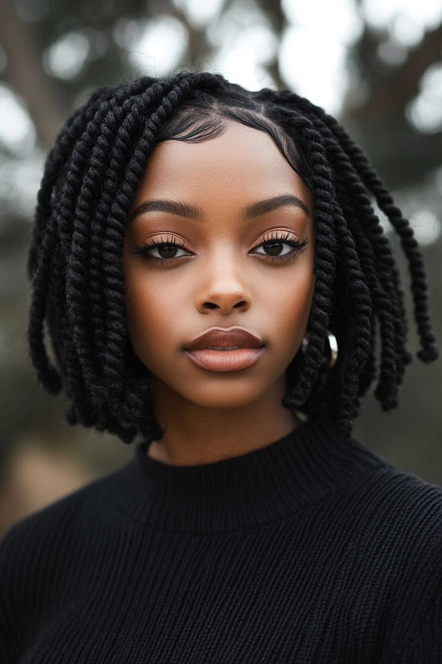 two-strand-twist-locs-hairstyles