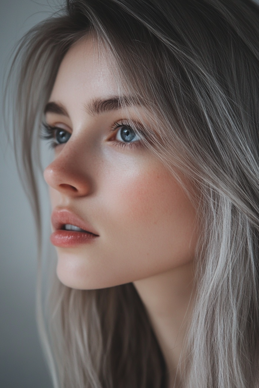 brown-hair-with-silver-highlights