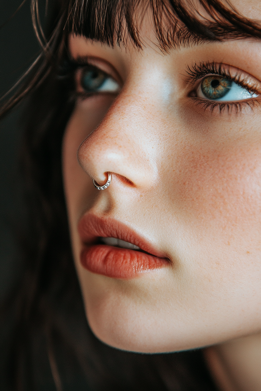 nose piercing