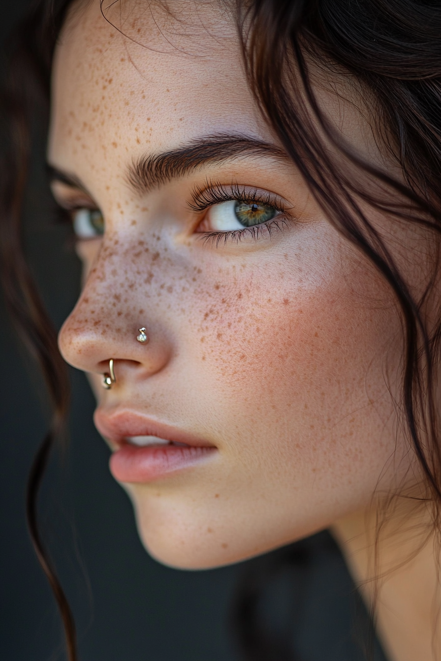 nose piercing