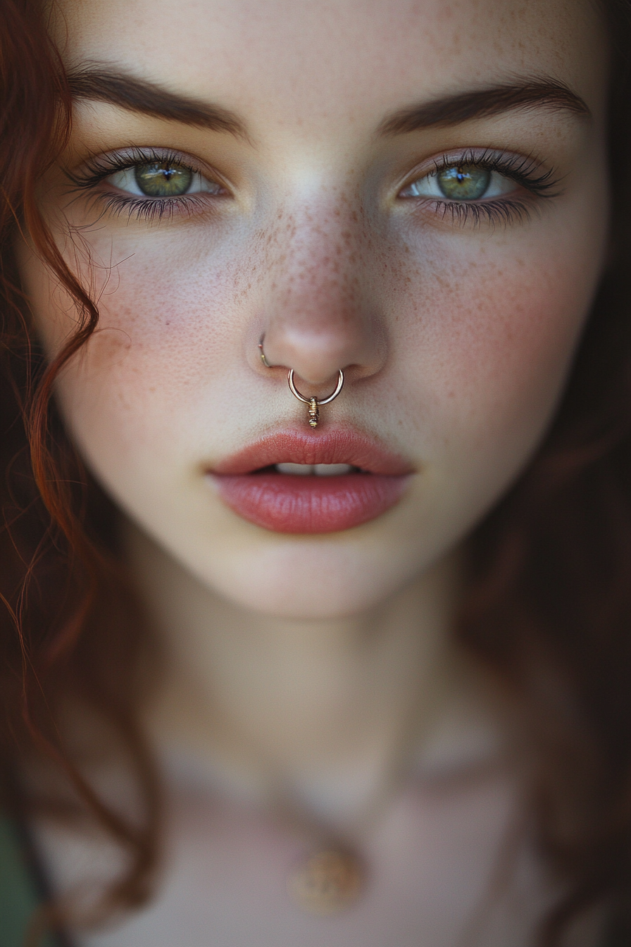 nose piercing