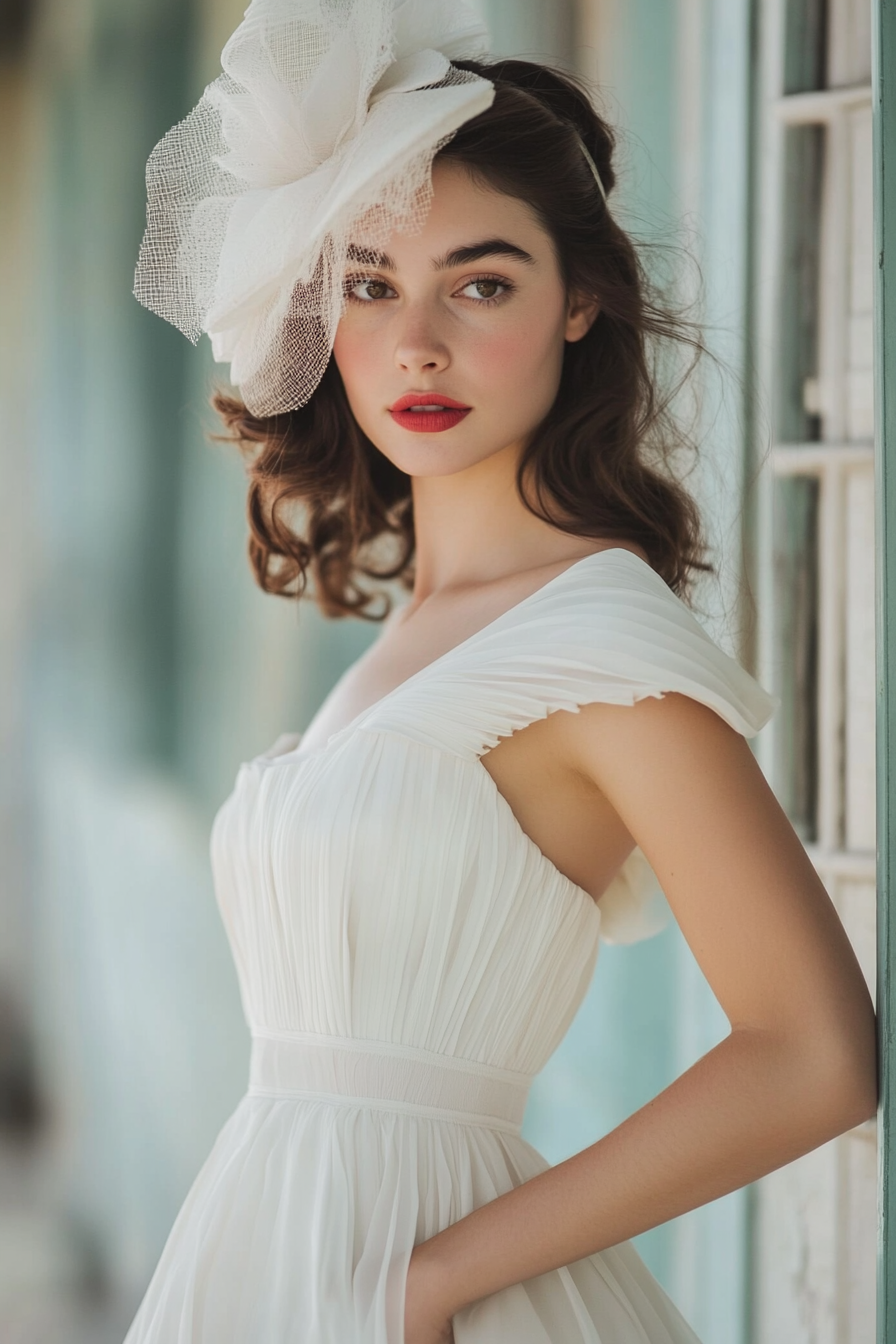 beach bride dress