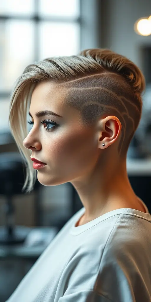 undercut-with-long-hair-for-women