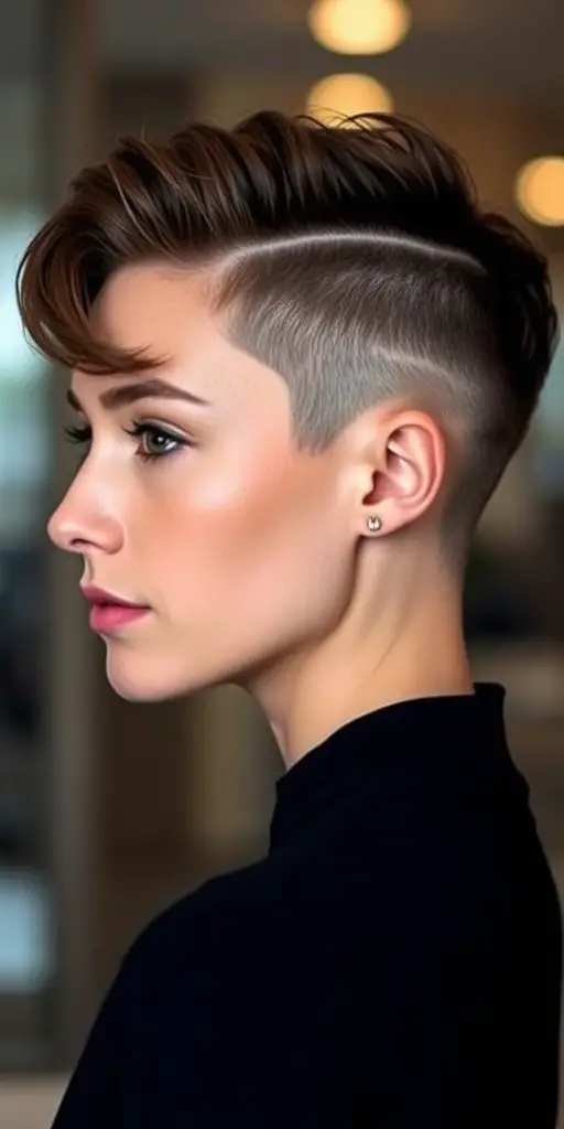undercut-with-long-hair-for-women